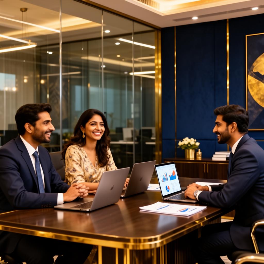 Modern advisory office